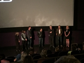 Close up of Ganjy & Marrying the Family Creators in Q&A Close up of Ganjy & Marrying the Family Creators in Q&A at VIFF 2016