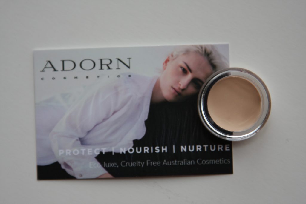 Adorn Mineral &amp; Organic Hydrating Cream Foundation open jar sample