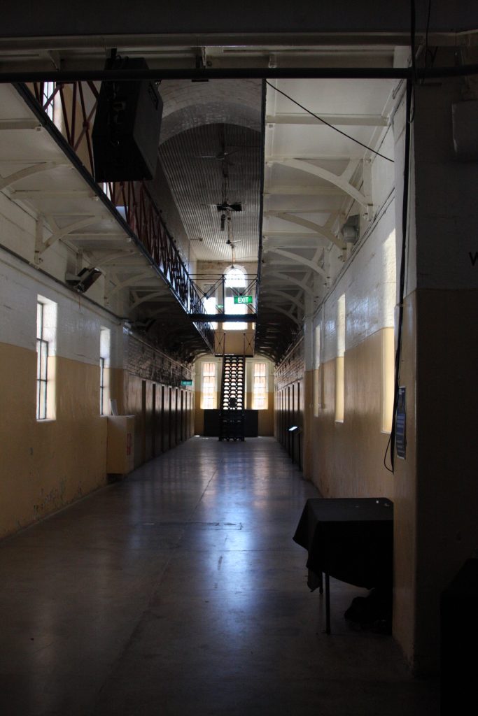 inside the Castlemaine prison