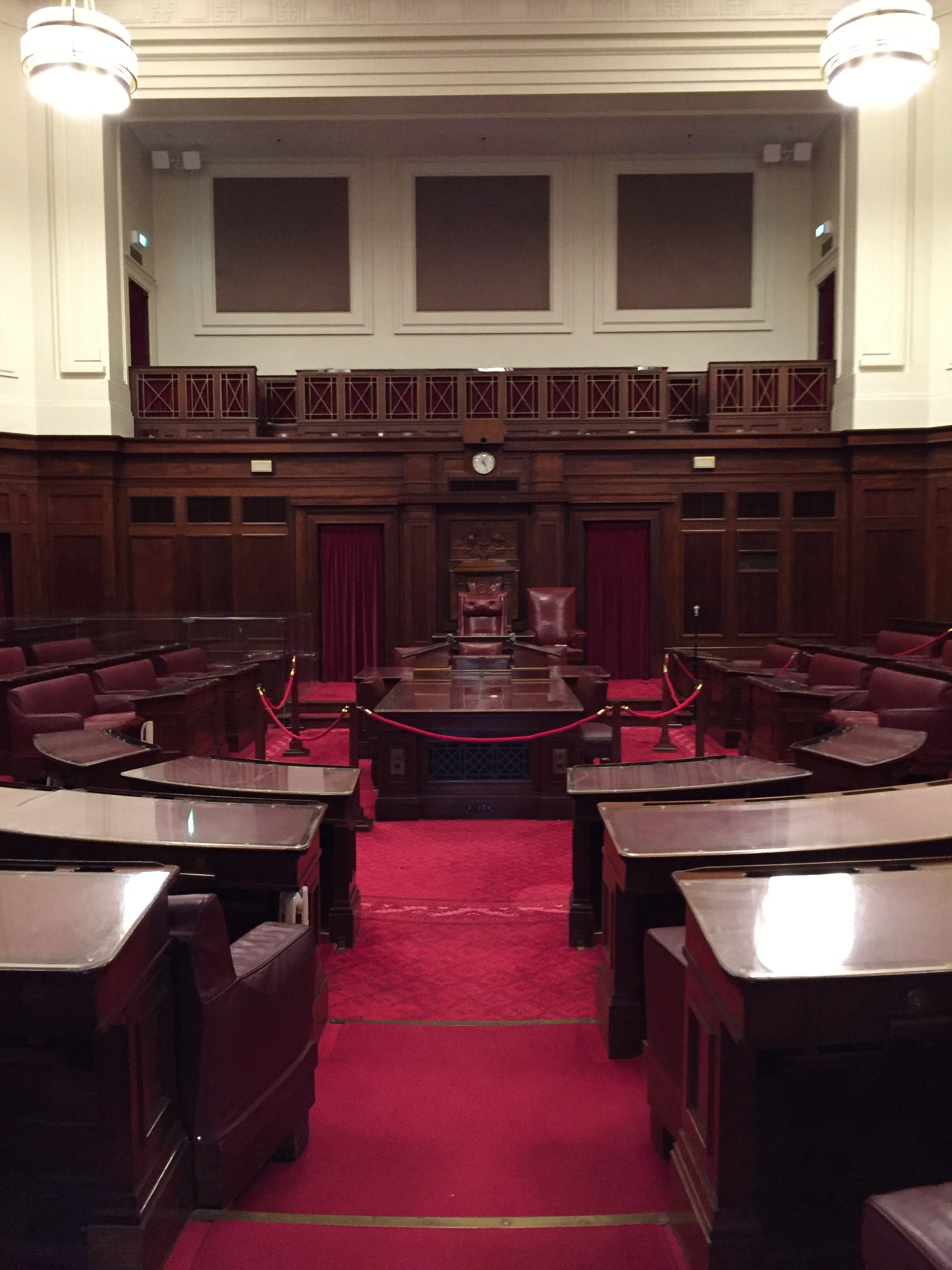 senate in old Parliament House