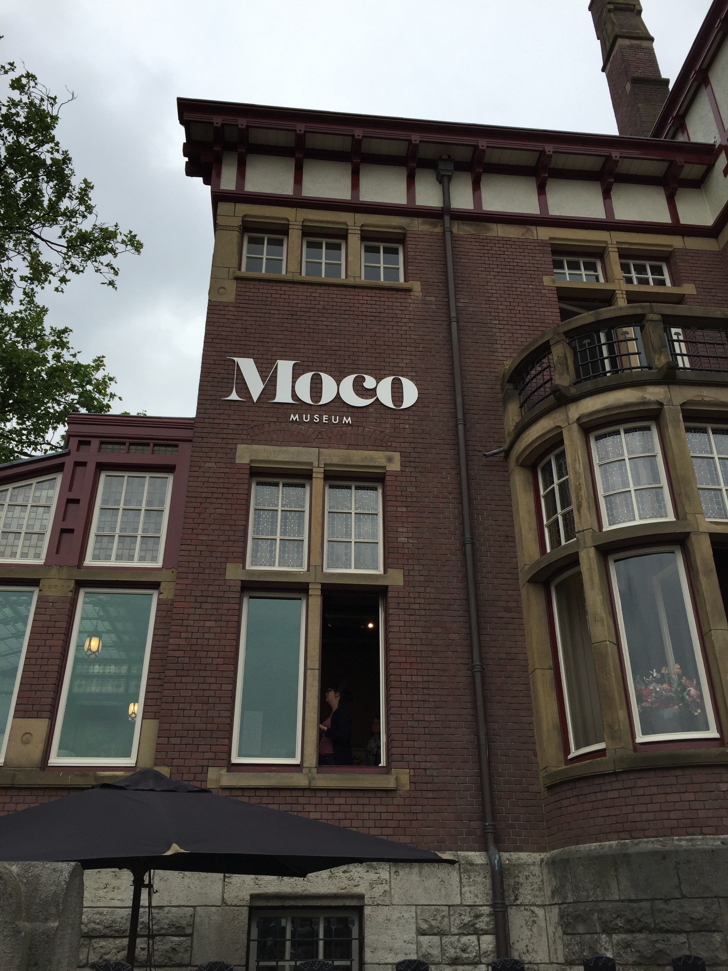 Moco Museum building in Amsterdam