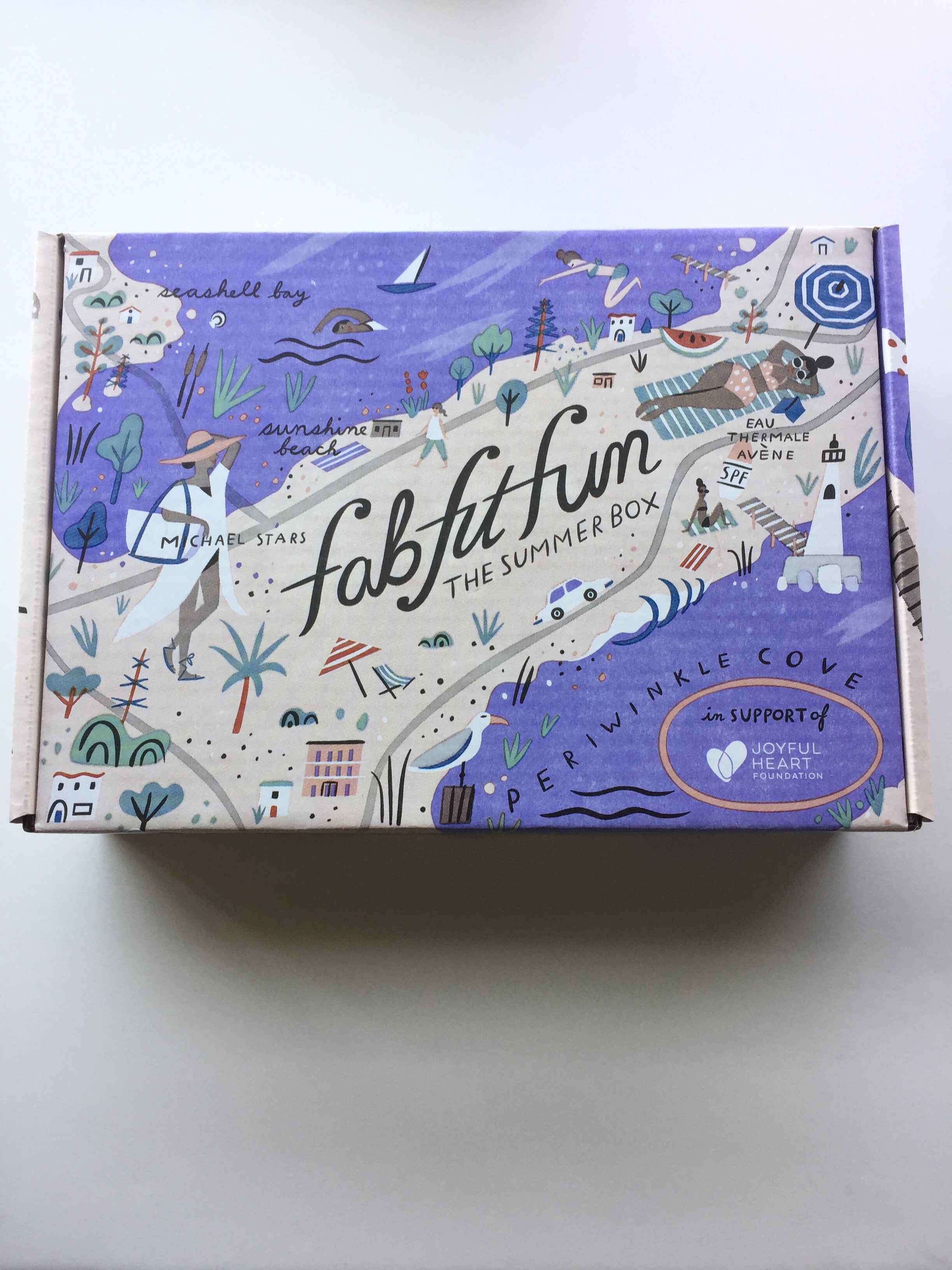 FabFitFun Summer 2017 Box Design