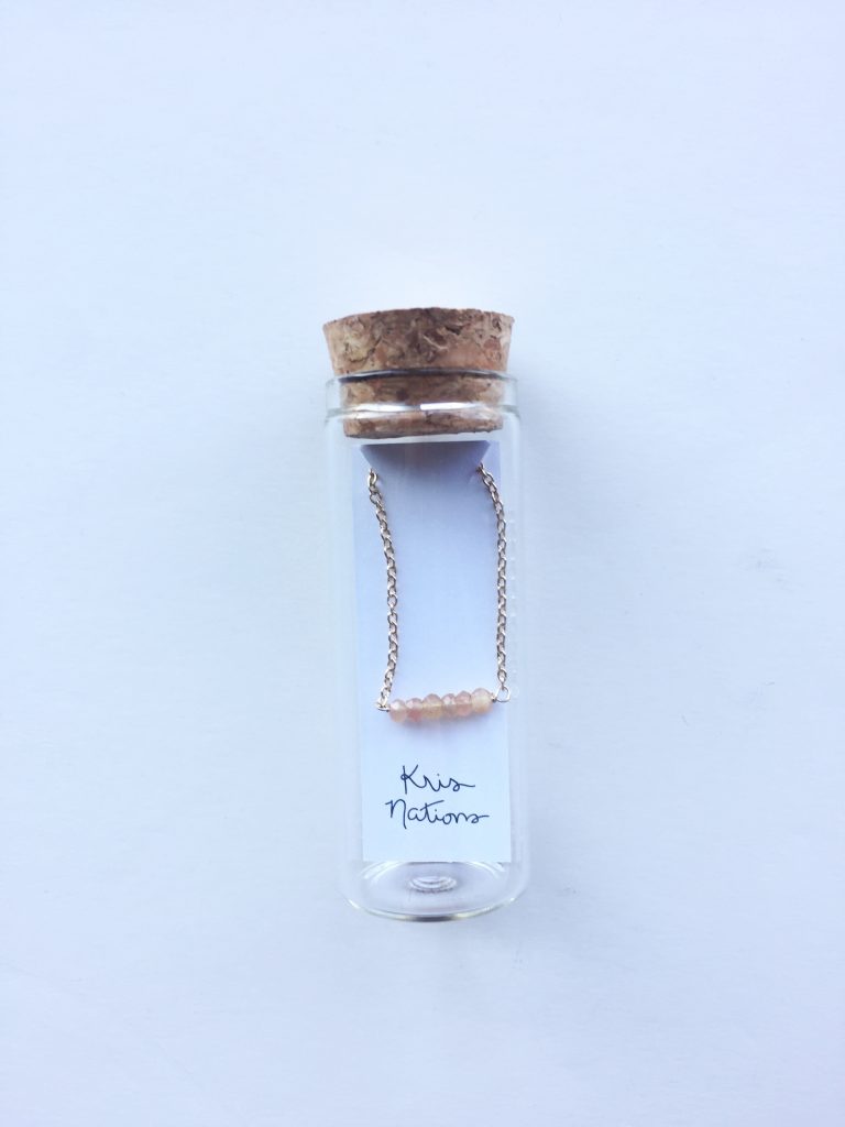 Kris Nations Necklace in a Jar FabFitFun Summer 2017