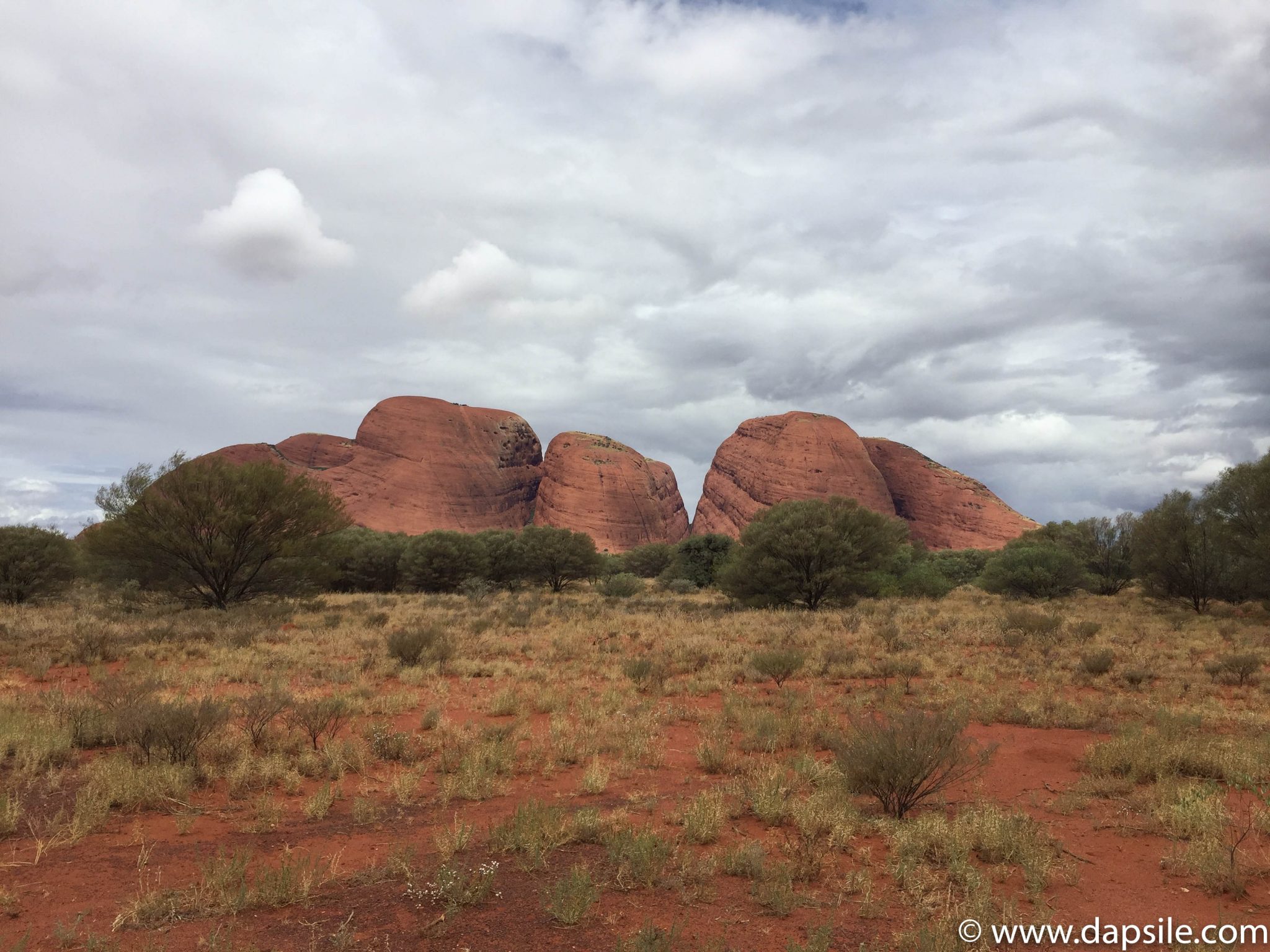 Kata Tjuta or the Olgas from tour from Alice Springs to Uluru
