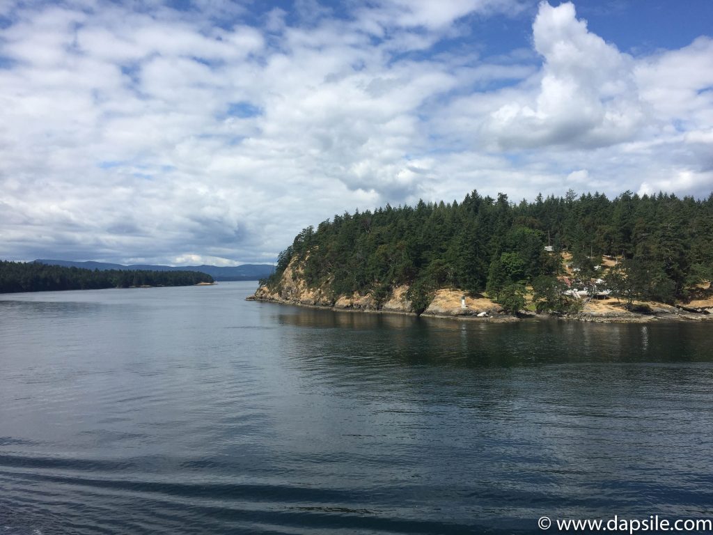 Sights when travelling from Vancouver to Victoria by Ferry
