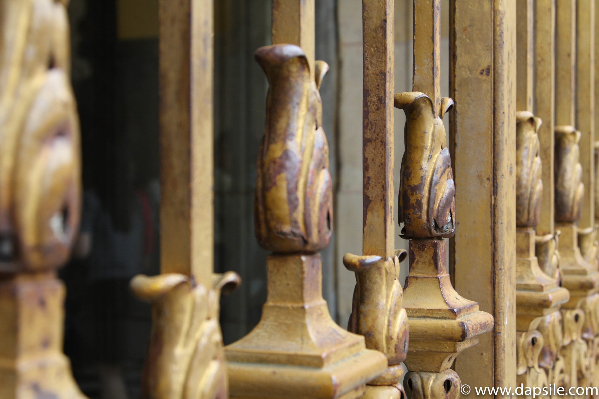 Decorative Bars at the Palace of Versailles at Paris Sights