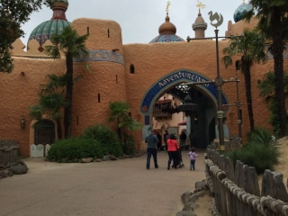 Entrance to Adventureland at Disneyland in Paris Sights