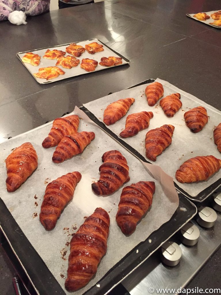Croissants Fresh Out of the Oven in Paris Sights