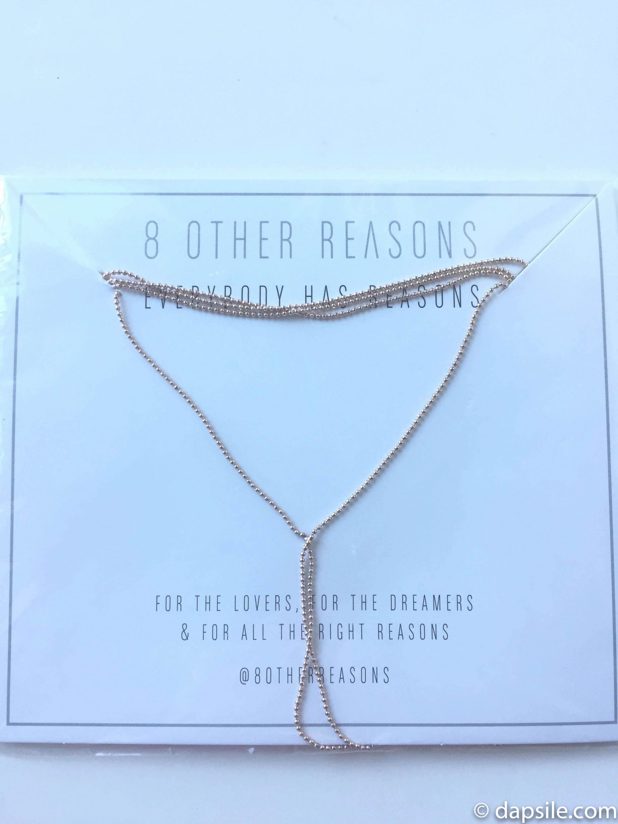 Chocker Necklace from the FabFitFun Winter 2017 subscription box
