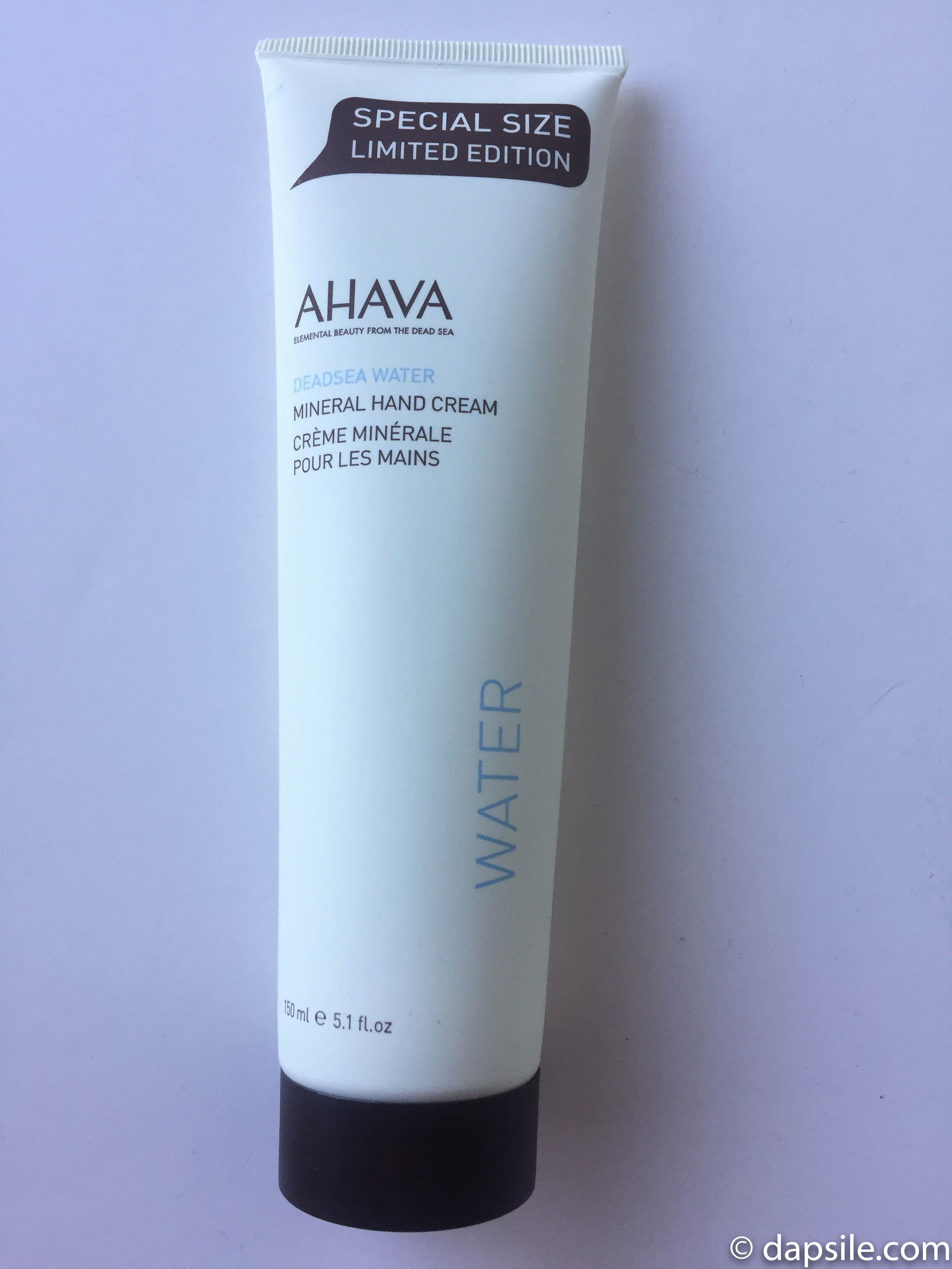 AHAVA Dead Sea Water Hand Cream from the FabFitFun Winter 2017 subscription box