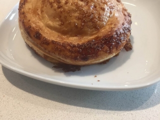 Chez Christophe French Style of the Apple Turnover Hot Chocolate Festival at Chez Christophe with the french style of the apple turnover