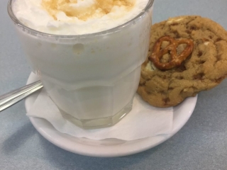 Glenburn Sweet and Salty Hot Chocolate with Cookie Hot Chocolate Festival Glenburn Sweet and Salty Hot Chocolate and Cookie