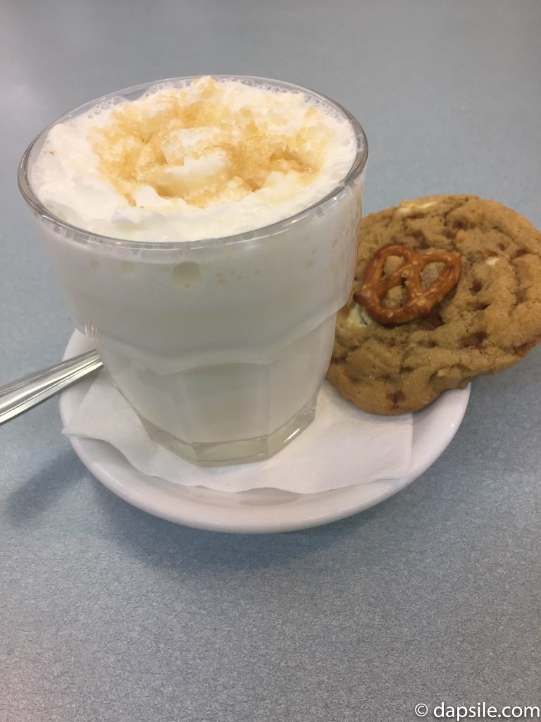 Hot Chocolate Festival Glenburn Sweet and Salty Hot Chocolate and Cookie