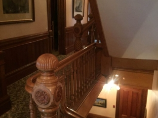 Back Staircase in Craigdarroch Castle Things to do in Victoria