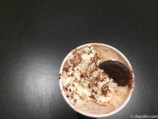 Chocolats Favoris Hot Chocolate from the top