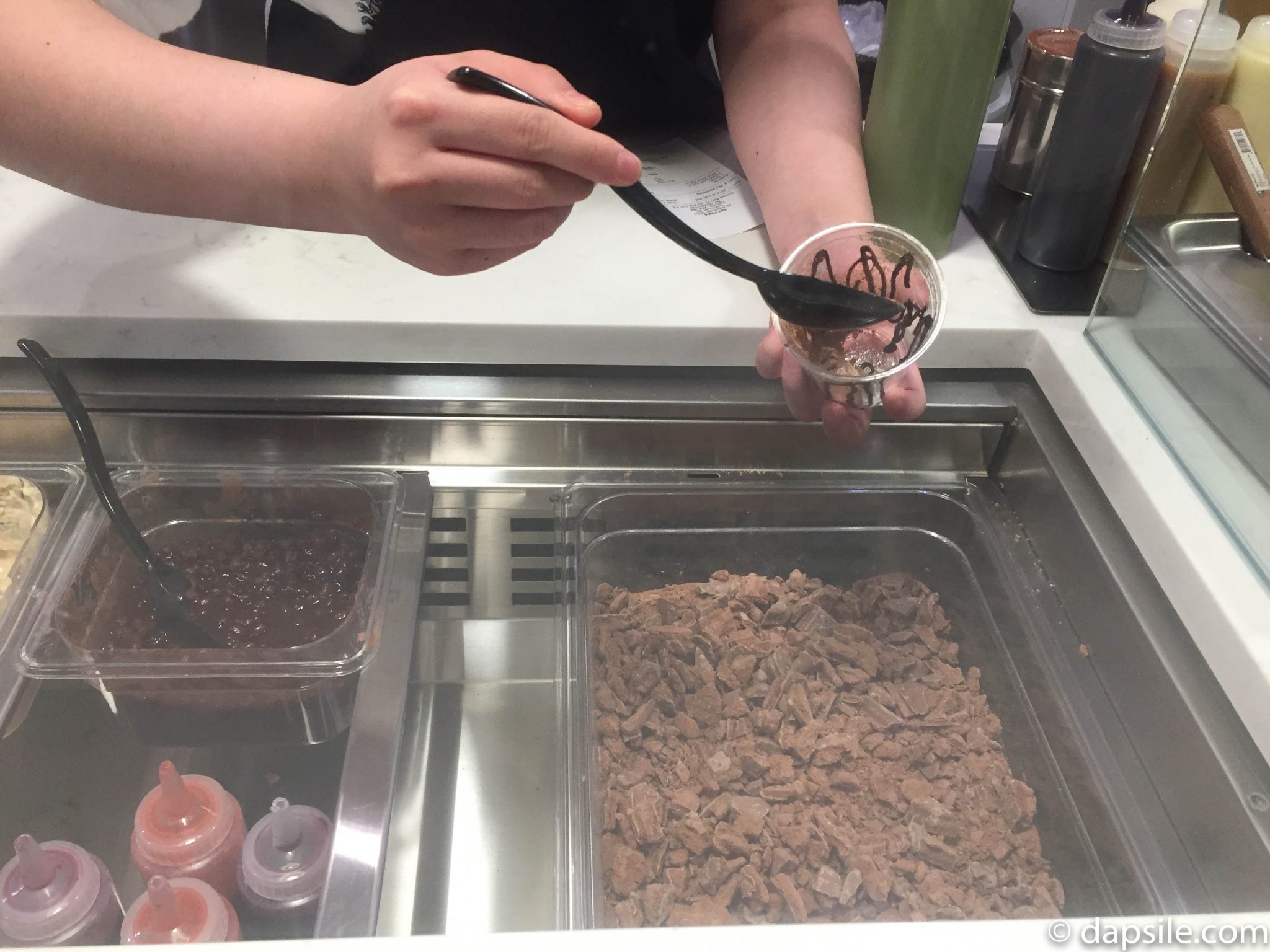Creating the Soft Peaks Soft Ice Cream Mudslide with Tim Tams