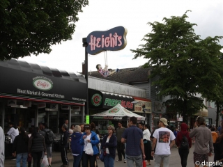 Iconic Burnaby Heights Swing Sign