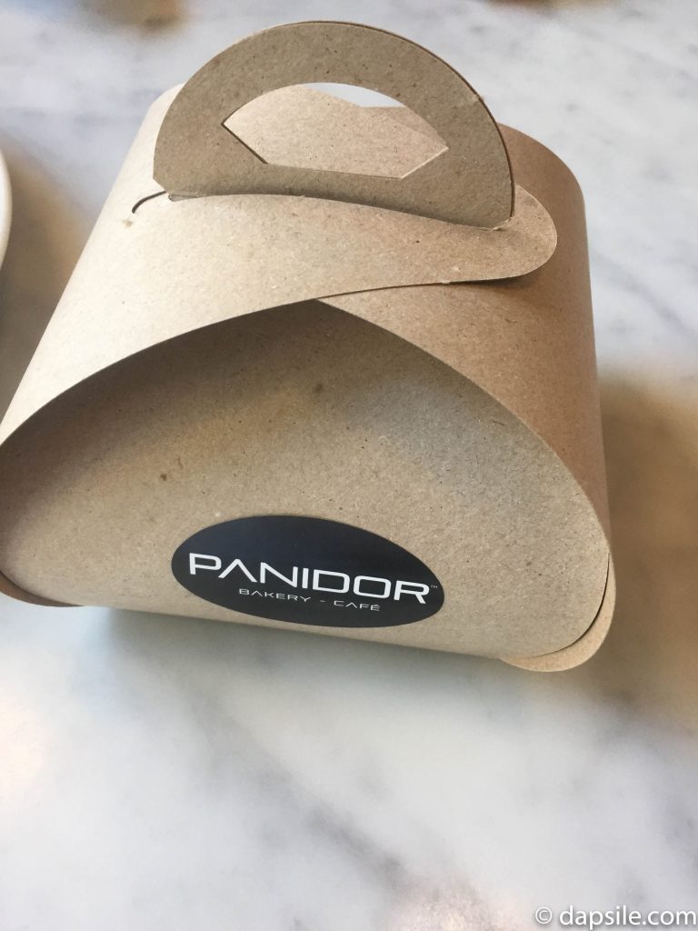 Panidor Bakery Cafe To Go Package