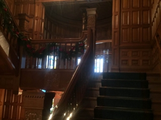 Staircase and Landing Inside Craigdarroch Castle