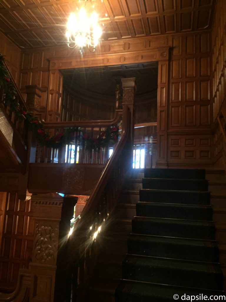 Staircase and Landing Inside Craigdarroch Castle