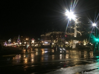 Streets in Victoria Decorated