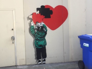 Summer Street Festivals in the Vancouver Area Mural Festival Heart Mural