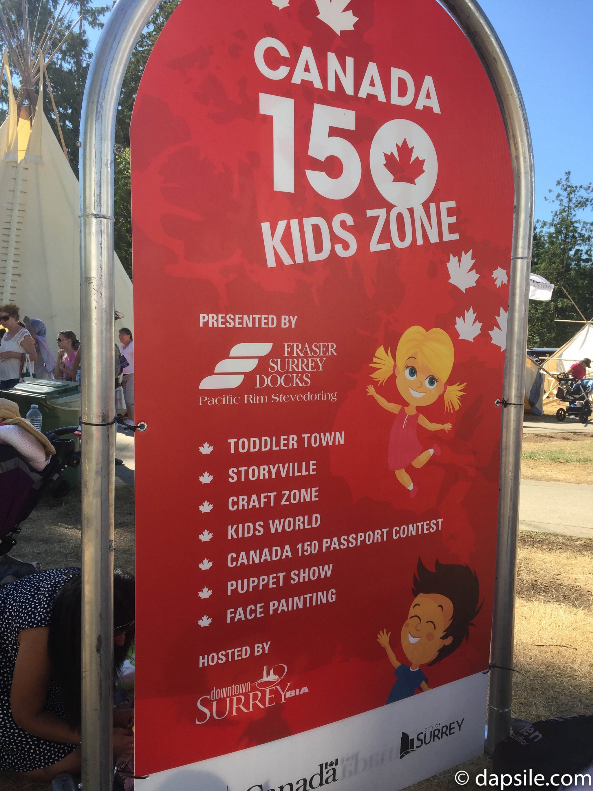 Summer Street Festivals in the Vancouver Area Surrey Fusion Festival Kids Zone Fun