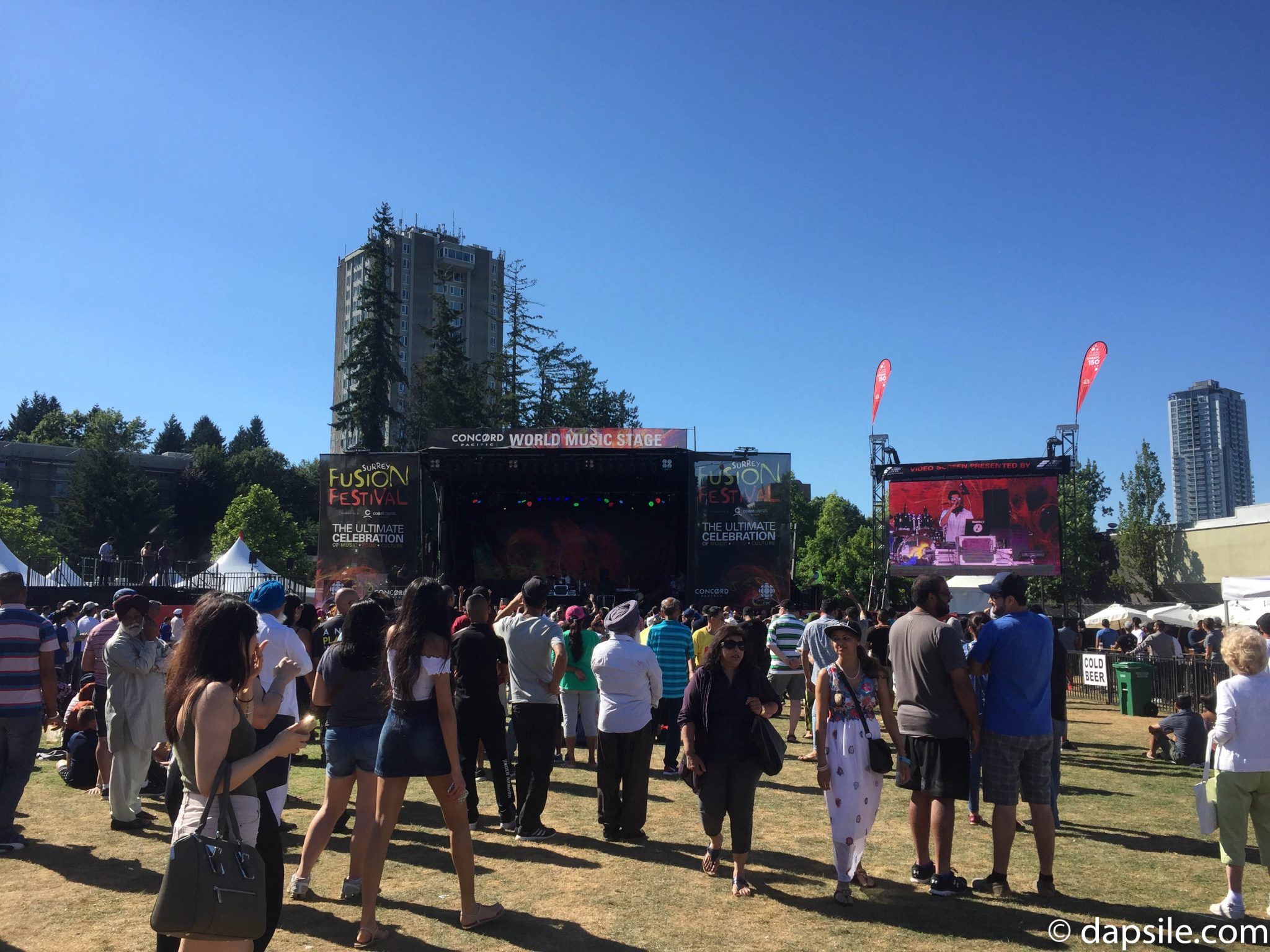 Summer Street Festivals in the Vancouver Area World Music Stage
