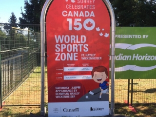 Surrey Fusion Festival 2017 World Sports Zone Schedule