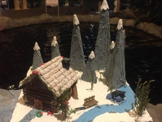 Things to Do in Victoria Gingerbread House Display House with Trees