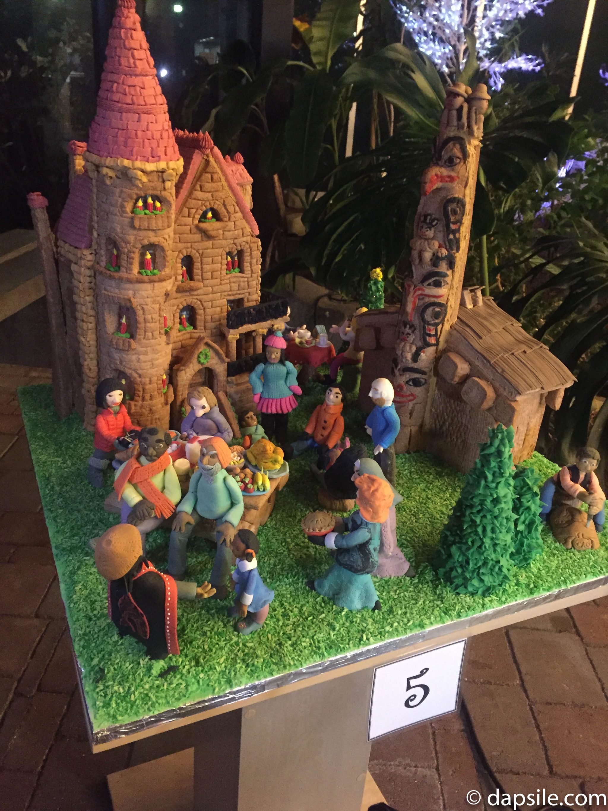 Things to Do in Victoria Gingerbread House Display People of Canada