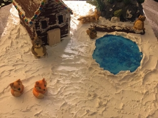 Things to Do in Victoria Gingerbread House Display House with Pond