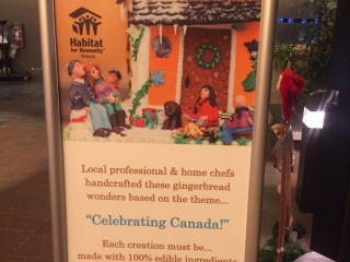 Things to Do in Victoria Gingerbread House Display Sign