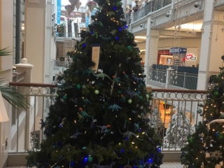 Things to do in Victoria Christmas Tree Festival Dinosaur Tree