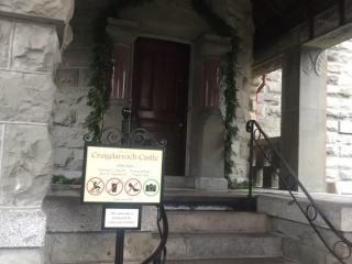 Things to do in Victoria Craigdarroch Castle front door