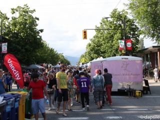 Women's mobile Boutique Summer Street Festivals in the Vancouver Area Italian Days on the Drive