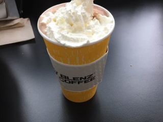 Blenz Hot Chocolate Blenz Hot Chocolate Drink with Whipped Cream
