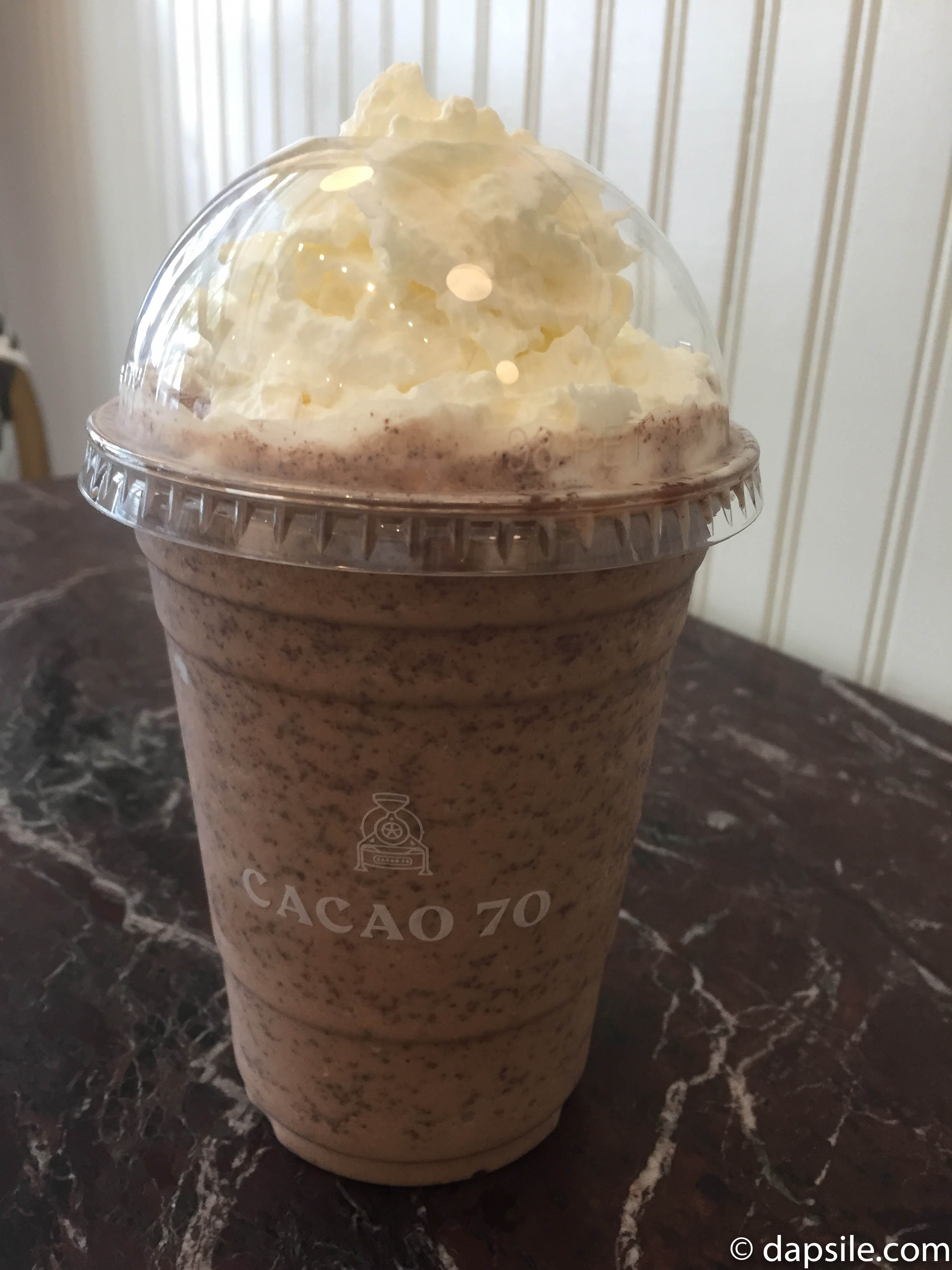 Cacao 70 Frappe Cold Chocolate Drink