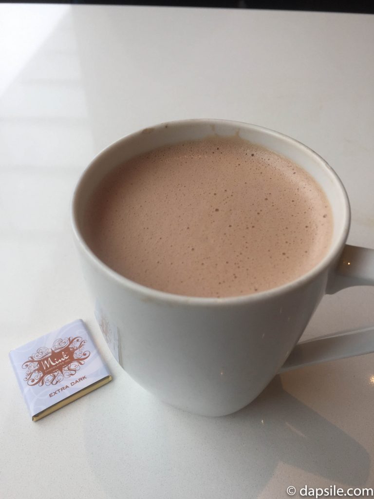 Mink Chocolates Dark Hot Chocolate drink