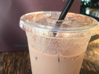 Thierry Iced Chocolate Drink Thierry Cafe and Chocolate Shop Iced Chocolate Cold Chocolate Drink and To Go Bag