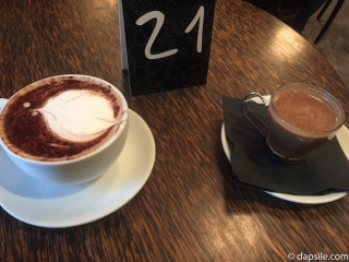 Thierry Hot Chocolate Drinks Thierry Cafe and Chocolate Shop Liquid Chocolate and Hot Chocolate Hot Chocolate Drinks