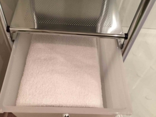 Extra Towels in Drawers at Ellena Court Motel