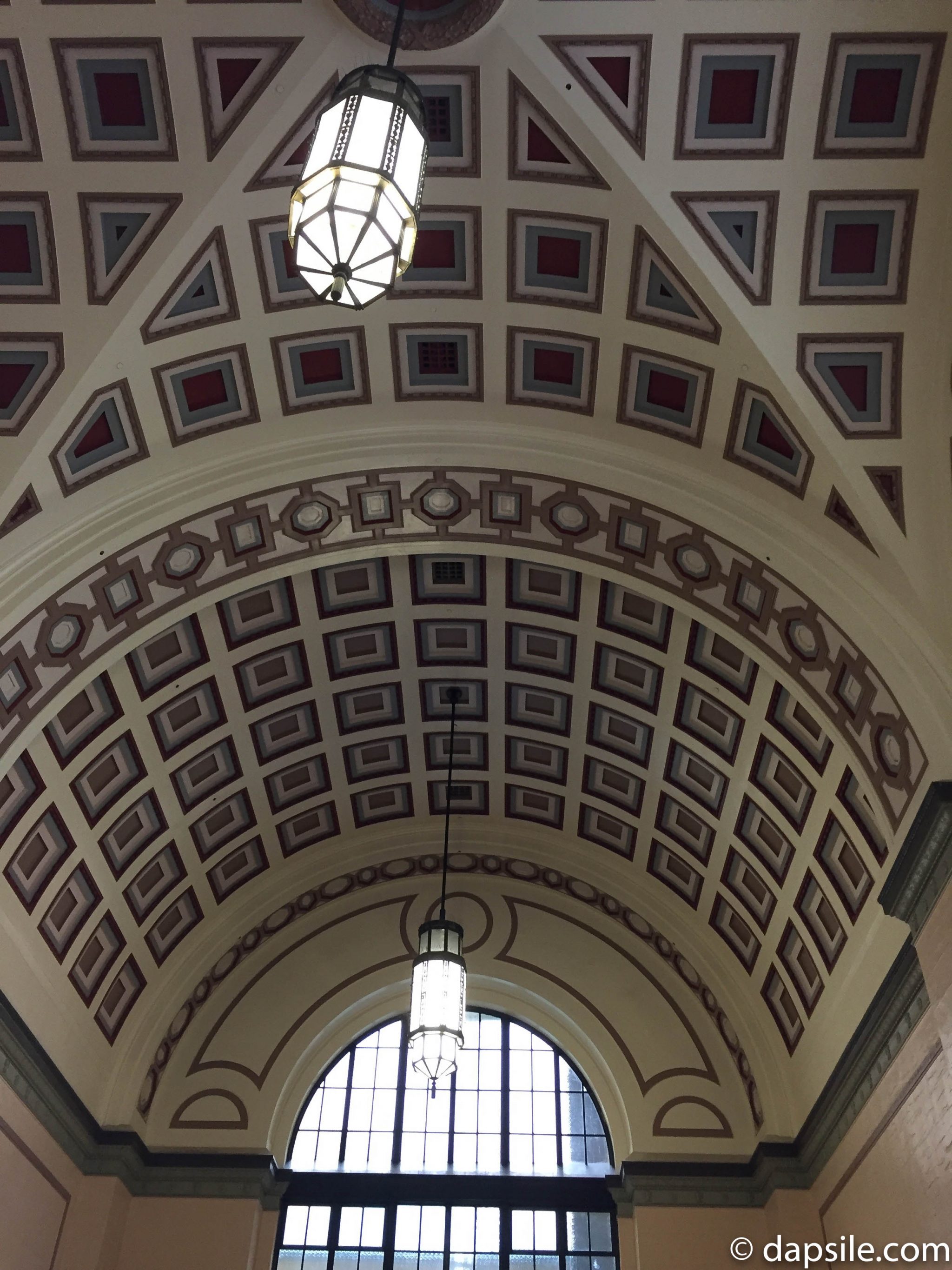 Ceiling of Historic Wellington Train Station