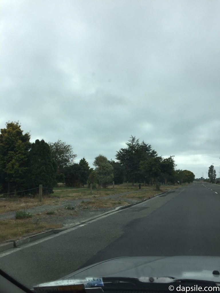 Empty Neighbourhood in Christchurch New Zealand