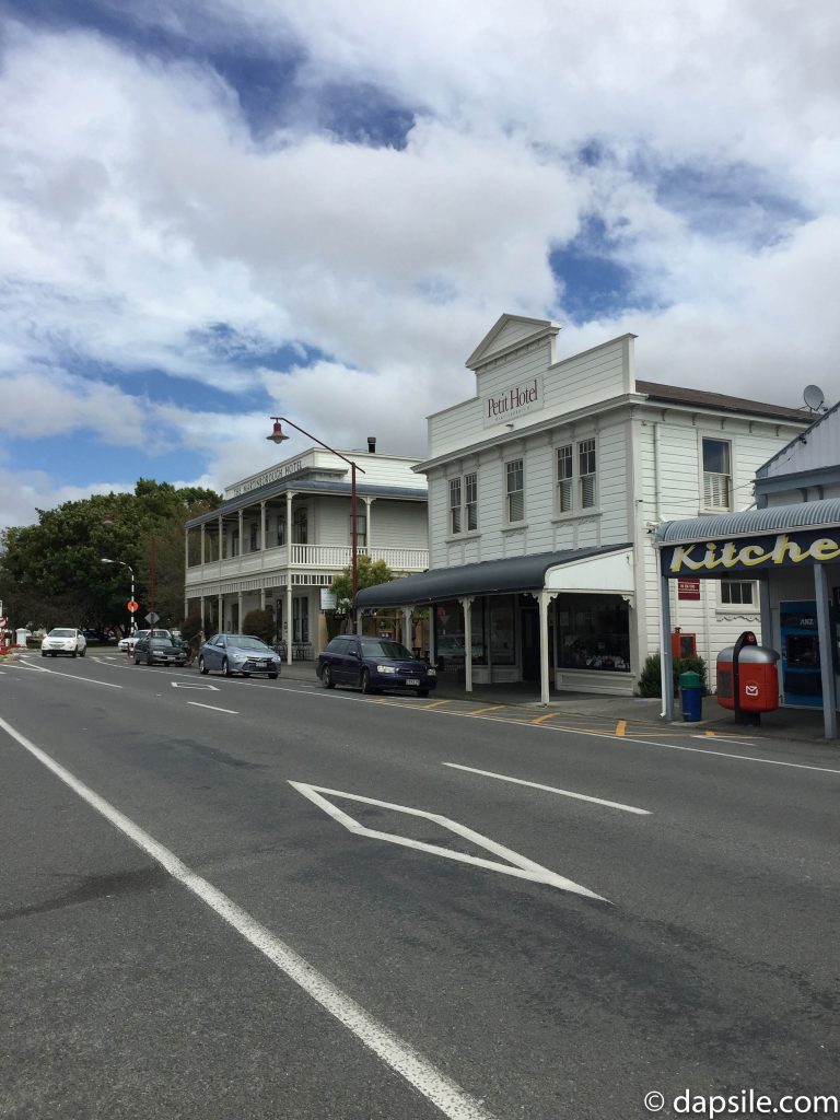 Shops on Martinborough&#039;s Kitchener Street