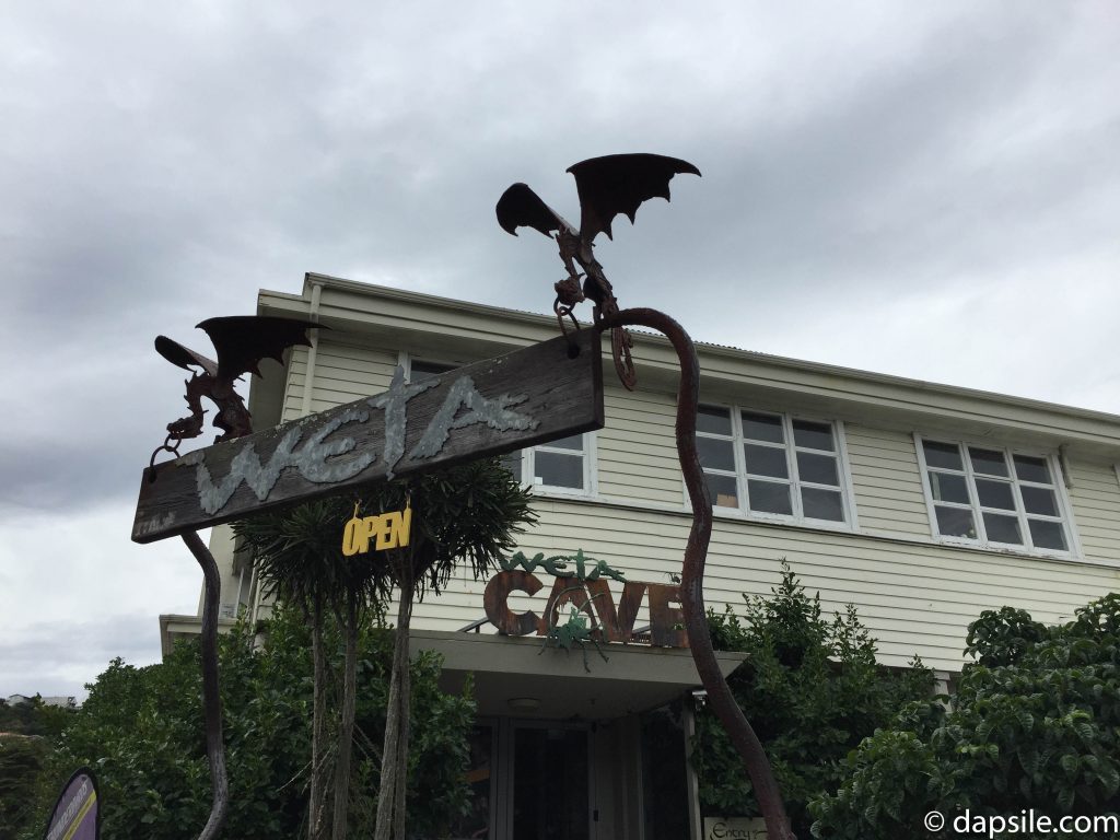 Weta Cave Workshop in Wellington New Zealand from outside