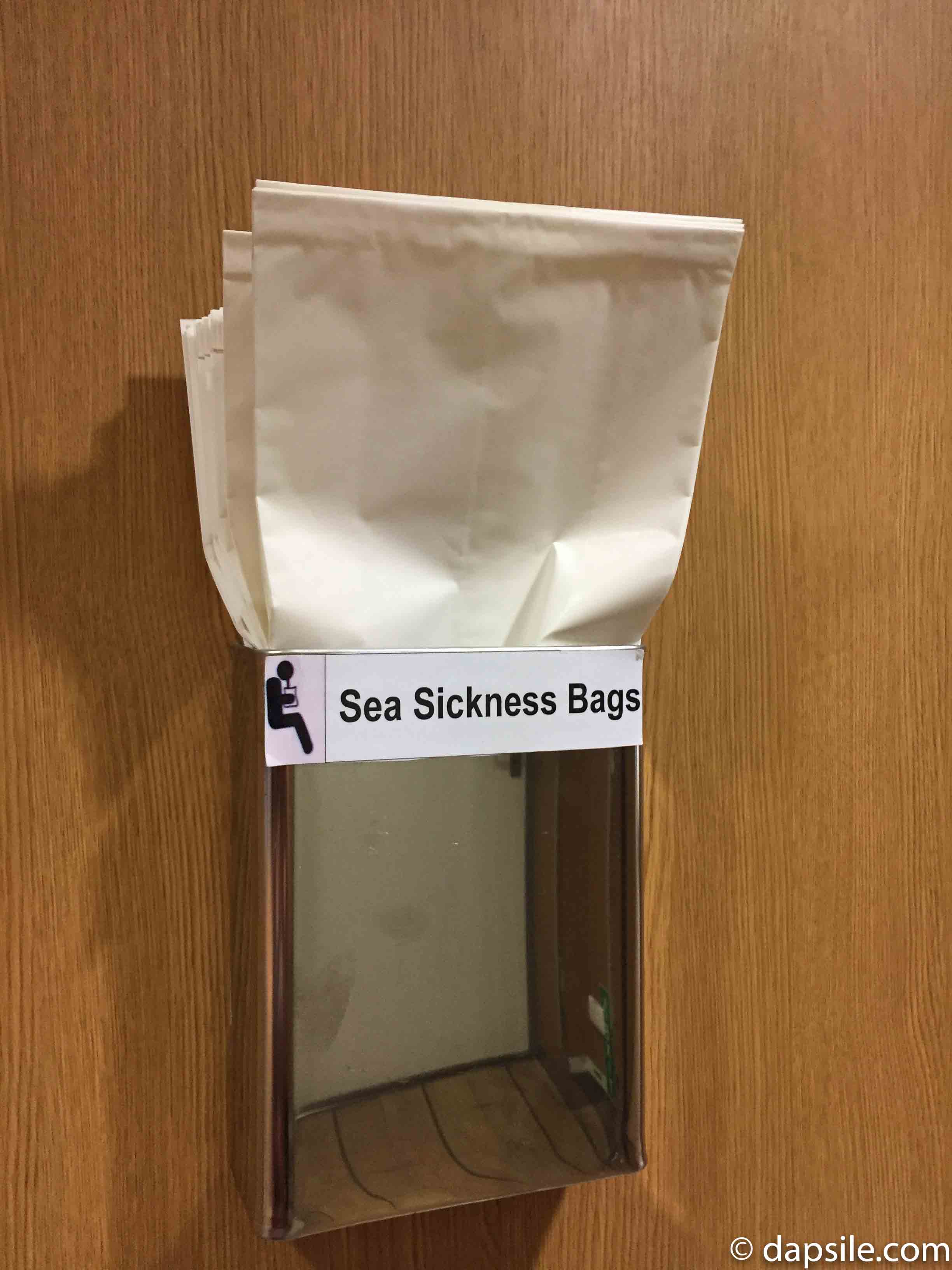 NZ Ferry has You Covered Sea Sickness Bags