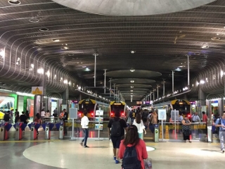 Auckland CBD Britomart Transport Centre Inside the Auckland CBD Britomart Transport Centre