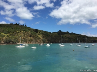 Boats at Waiheke Island Boats in the Water at Waiheke Island