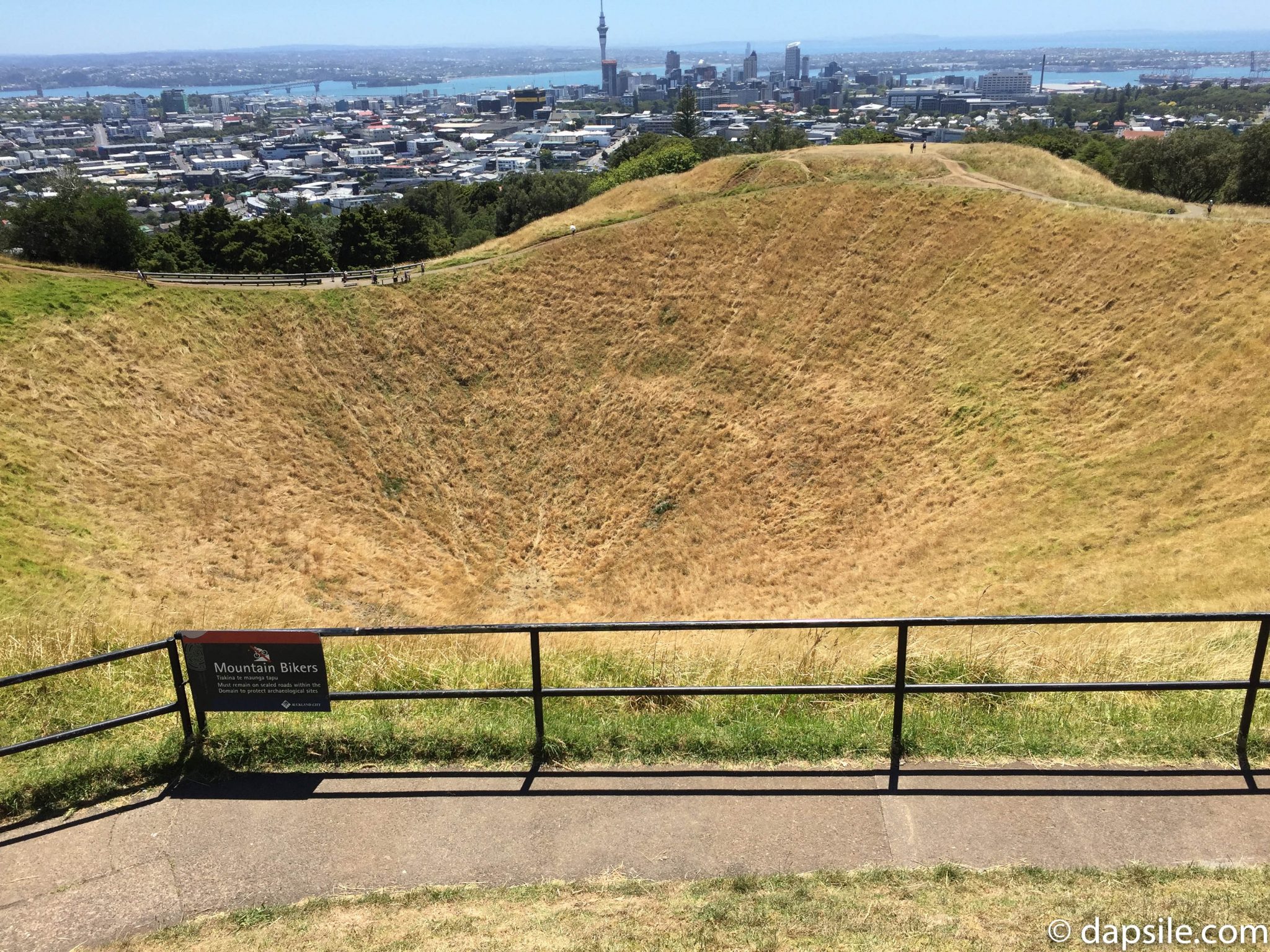 City of Auckland Volcano Crater
